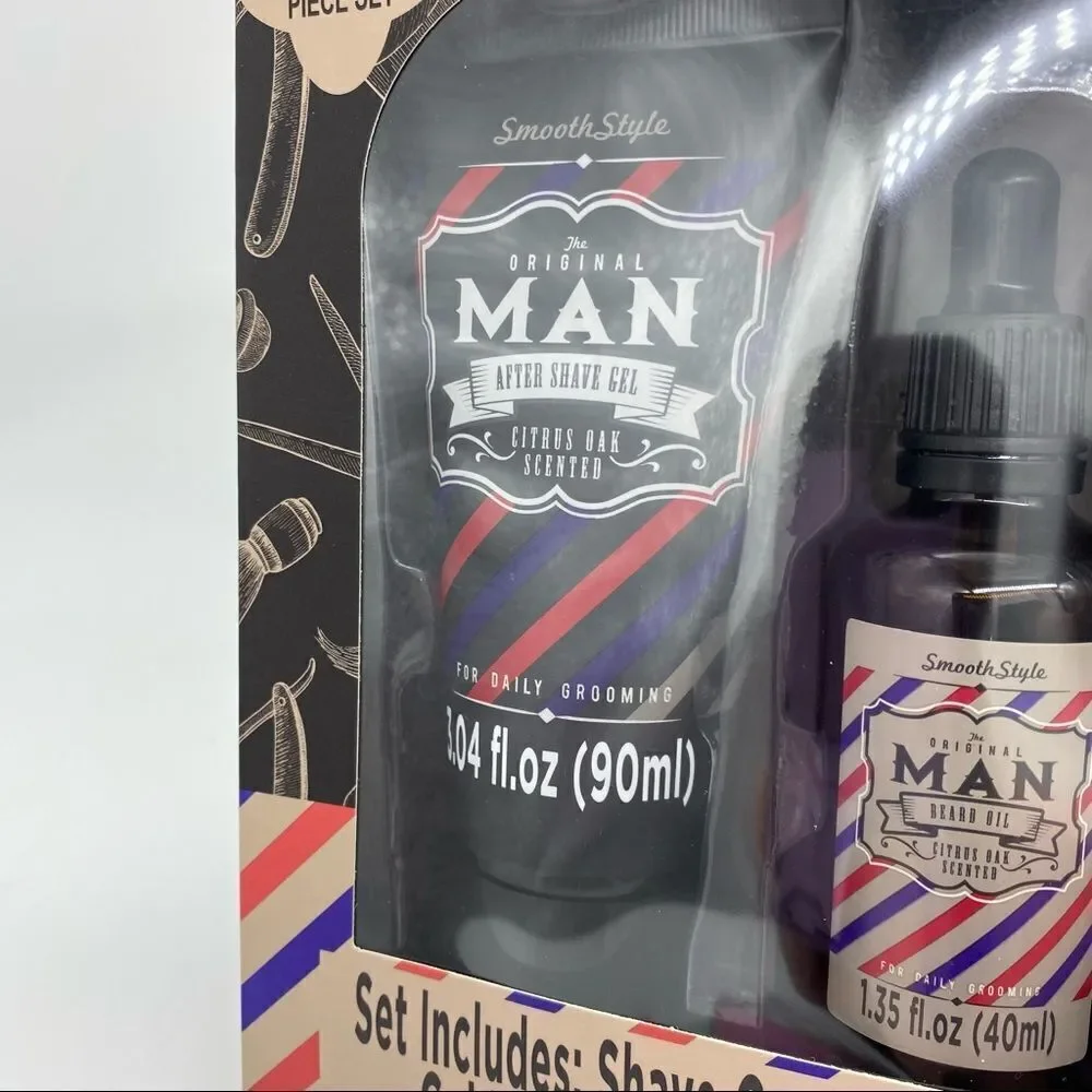 Mens Gift Set Shave and Beard Set New